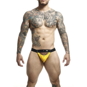 MOB - DNGEON JOCKSTRAP JAUNE SPORTSMAN TAILLE UNIQUE