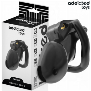 ADDICTED TOYS LOCKED - MINDNIGHT CELL CAGE À PÉNIS TAILLE S