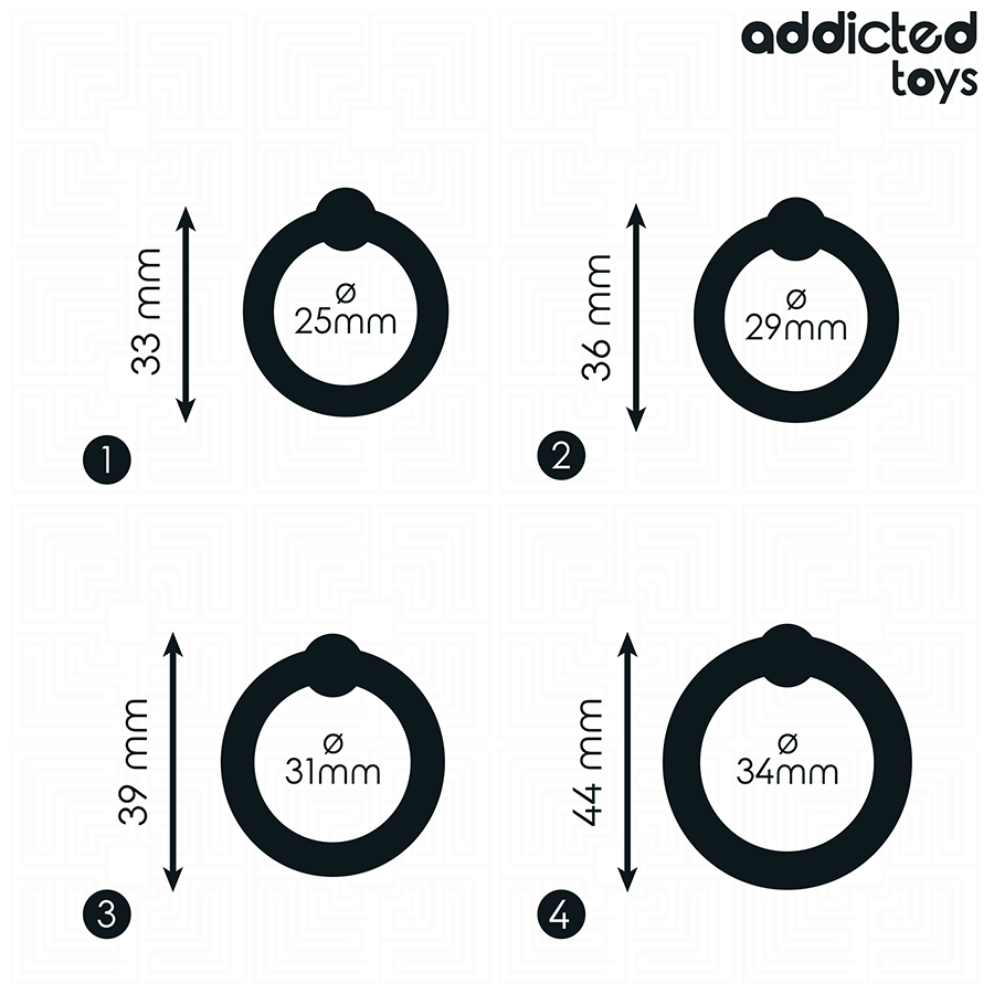 ADDICTED TOYS - LOT DANNEAUX EN SILICONE À PRESSION – Image 4