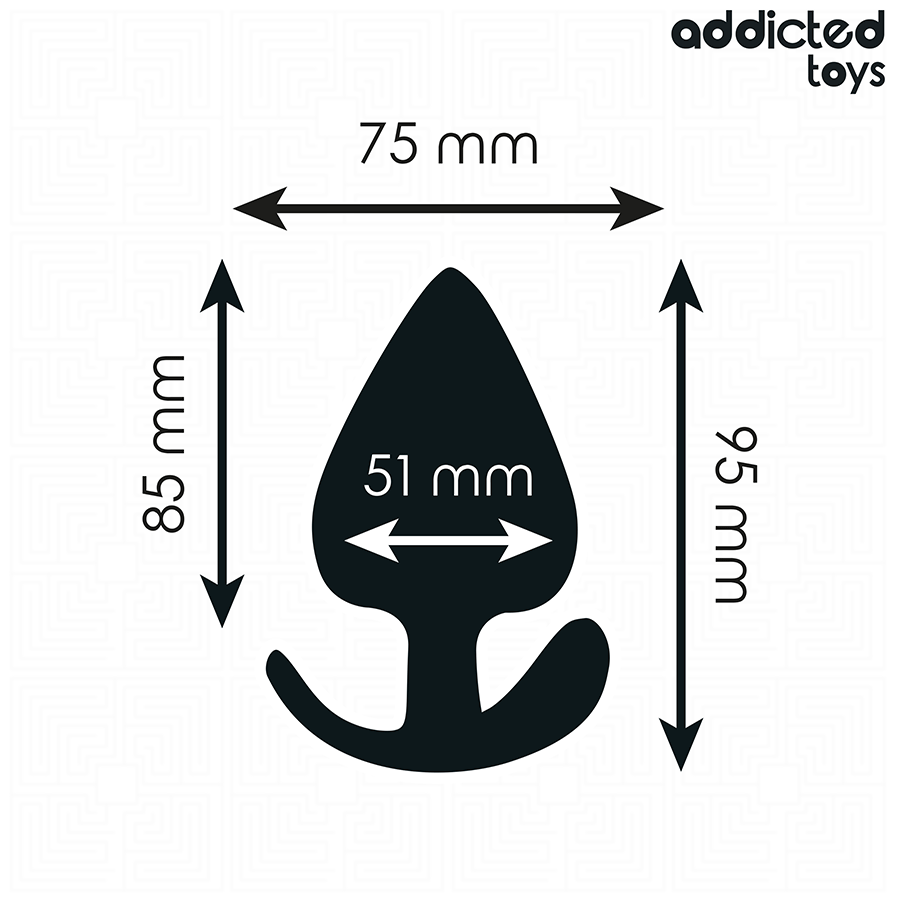 ADDICTED TOYS - PLUG ANAL TAILLE XL 9.5 CM – Image 4