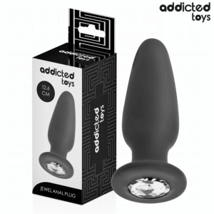 ADDICTED TOYS - PLUG ANAL AVEC BIJOU TAILLE L 12,6 CM