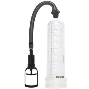 TOYJOY - POMPE DE MASSAGE PUISSANTE AVEC MANCHON TRANSPARENT