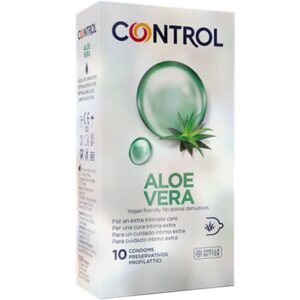 CONTROL - PRÉSERVATIFS À LALOE VERA 10 UNITÉS
