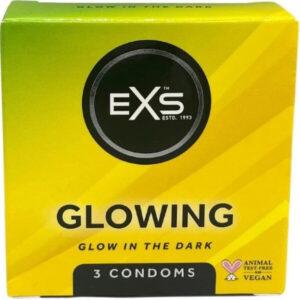 EXS CONDOMS - BRILLANT DANS LE NOIR