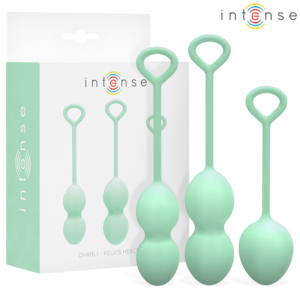 INTENSE - KIT DE BOULES DE KEGEL CHARLI VERT CLAIR