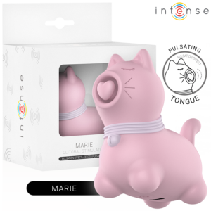 INTENSE - STIMULATEUR DE LANGUE EFFET PULSATION MARIE PINK