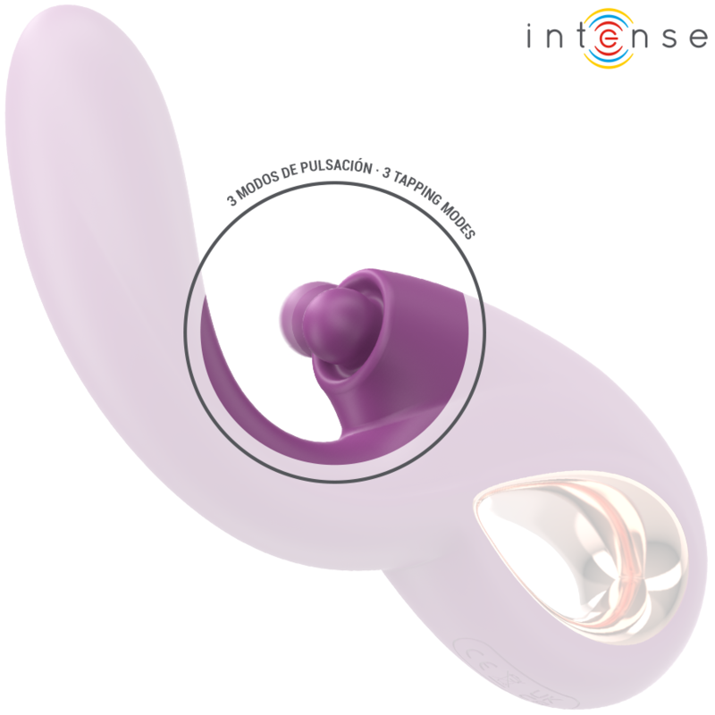 INTENSE - LALI VIBRATEUR MULTIFONCTION POINT G TAPPING THRUST VIBRATION VIOLET – Image 3