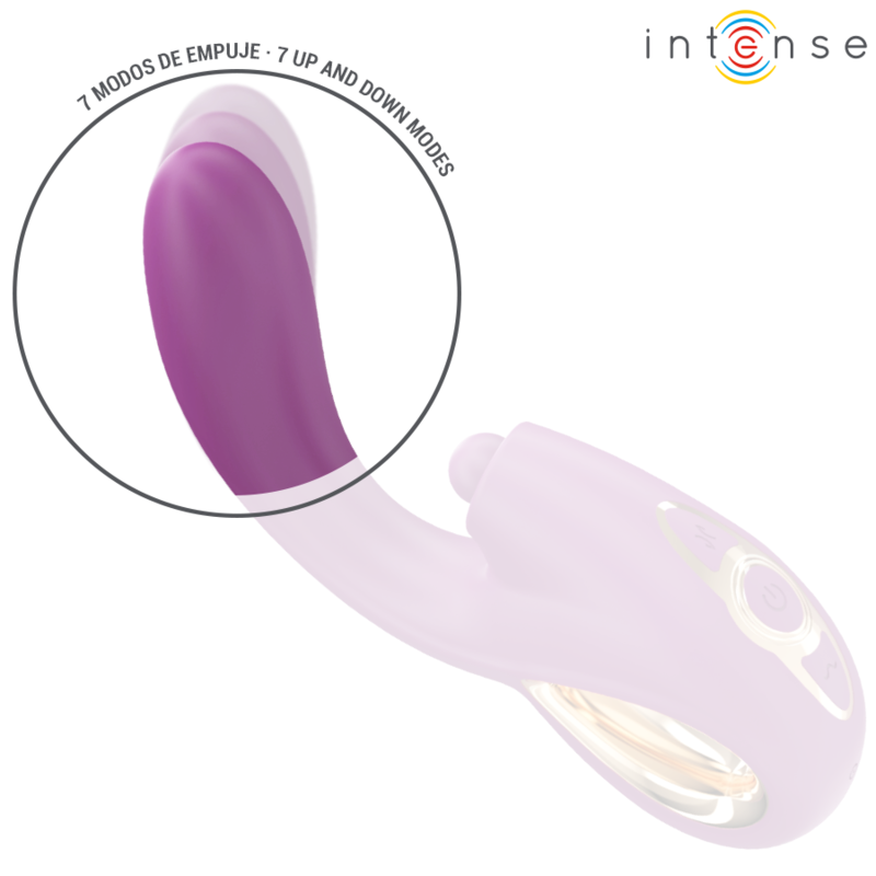 INTENSE - LALI VIBRATEUR MULTIFONCTION POINT G TAPPING THRUST VIBRATION VIOLET – Image 4
