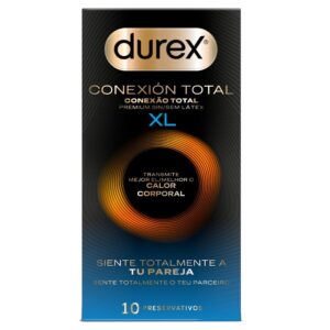 DUREX - CONNEXION TOTALE XL ULTRA FINE PLUS SANS LATEX 10 UNITÉS