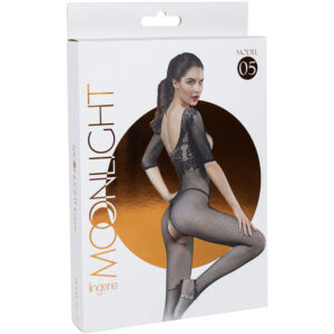 MOONLIGHT - BODYSTOCKING MODÈLE 5 NOIR TAILLE UNIQUE