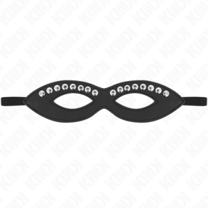 KINK - MASQUE POUR LES YEUX AVEC MINI RIVETS MODÈLE 1 20,5 x 5,5 CM
