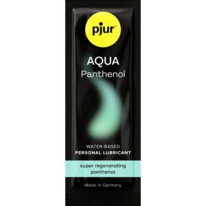 PJUR - LUBRIFIANT À BASE DEAU AQUA PANTHENOL 2 ML