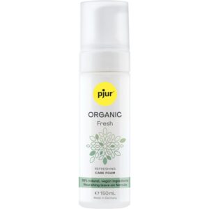 PJUR - MOUSSE RAFRAÎCHISSANTE BIOLOGIQUE VEGAN SANS RINÇAGE 150 ML