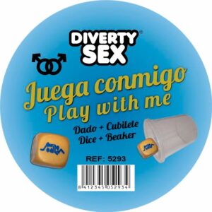 DIABLO PICANTE - DÉ DUR DORÉ AVEC POSITIONS HOMMES ET CUBE