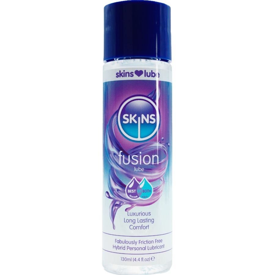 SKINS - FUSION LUBRIFIANT HYBRIDE À BASE DEAU ET DE SILICONE 130 ML