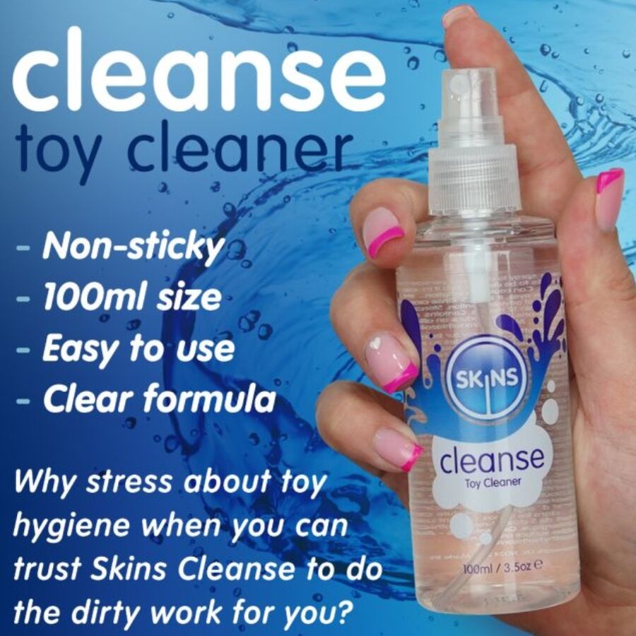 SKINS - NETTOYANT POUR JOUETS CLEANSE 100 ML 2 SKINS - NETTOYANT POUR JOUETS CLEANSE 100 ML – Image 2
