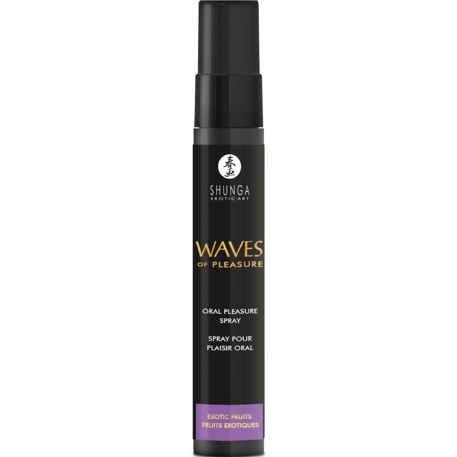 SHUNGA - WAVES PLAISIR SPRAY ORAL SÉDUCTEUR FRUITS EXOTIQUES 20 ML – Image 2