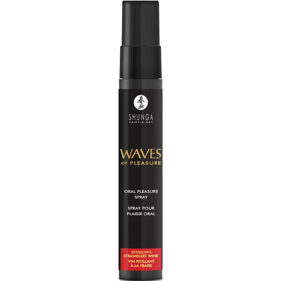 SHUNGA - WAVES PLEASURE SPRAY ORAL SEDUCTIVE FRAISE 20 ML – Image 2