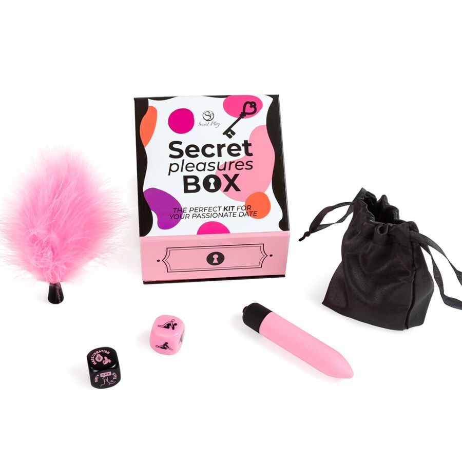 SECRET PLAY - COFFRET DE PLAISIRS POUR COUPLES : DÉS + BALLE VIBRANTE + STYLO À PLUME 2 SECRET PLAY - COFFRET DE PLAISIRS POUR COUPLES : DÉS + BALLE VIBRANTE + STYLO À PLUME – Image 2