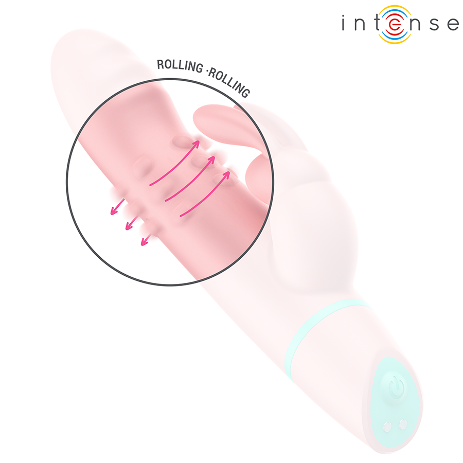 Intense - Stimulateur Alvin Rabbit Et Vibrateur À Roulement + Oscillant 5 Intense - Stimulateur Alvin Rabbit Et Vibrateur À Roulement + Oscillant – Image 5