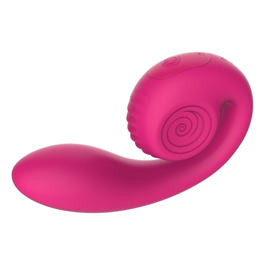SNAIL VIBE - GIZI LITE VIBRATEUR ROSE DOUBLE POINT G ET CLITORIAL 2 SNAIL VIBE - GIZI LITE VIBRATEUR ROSE DOUBLE POINT G ET CLITORIAL – Image 2