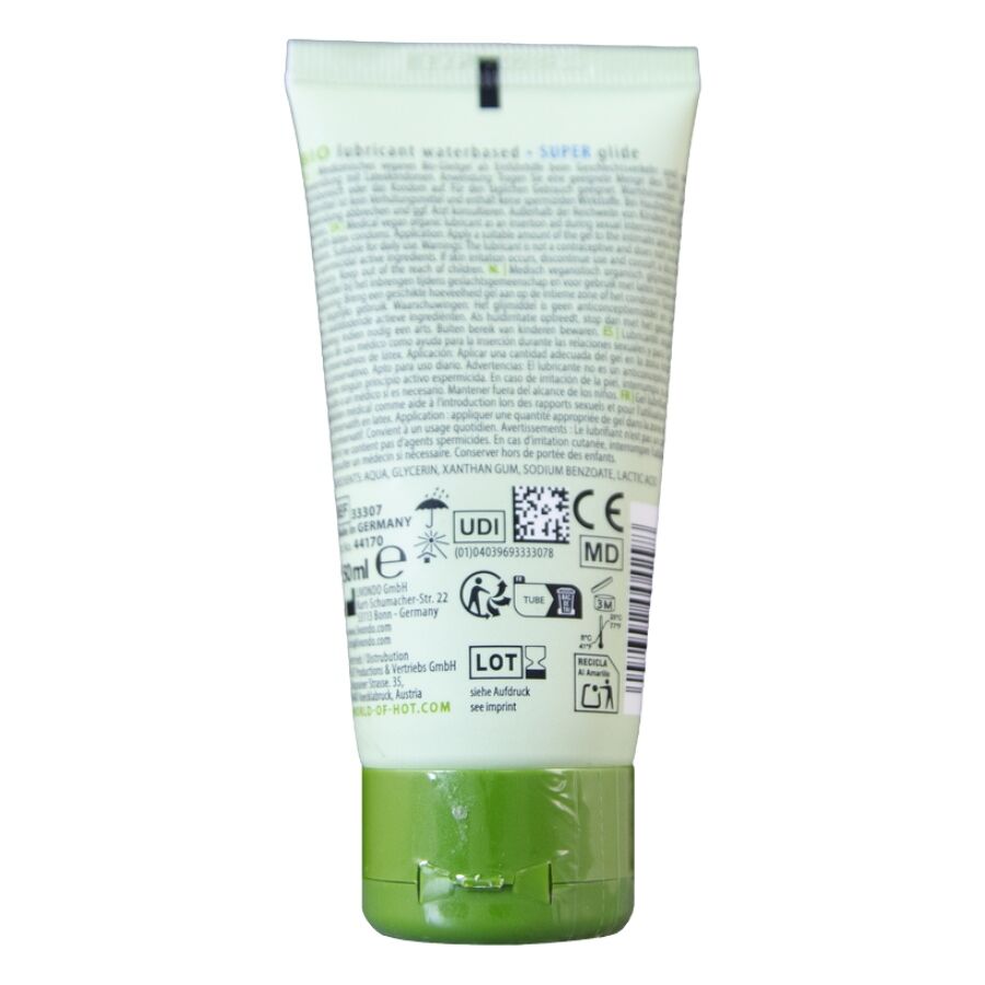 Hot - Lubrifiant Bio À Base Deau Superglide 50 Ml 2 Hot - Lubrifiant Bio À Base Deau Superglide 50 Ml – Image 2