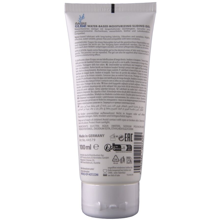 Hot - Nature Glide Lubrifiant À Base Deau 100Ml 2 Hot - Nature Glide Lubrifiant À Base Deau 100Ml – Image 2