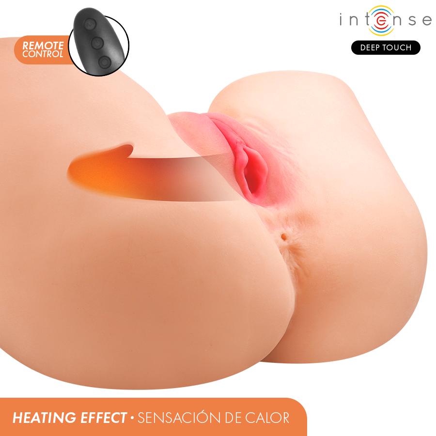 Intense Deep Touch - Julia Masturbateur Anal Et Vaginal Avec Succion, Chaleur, Vibration Et Effets Vocaux Avec Télécommande 9 Kg 4 Intense Deep Touch - Julia Masturbateur Anal Et Vaginal Avec Succion, Chaleur, Vibration Et Effets Vocaux Avec Télécommande 9 Kg – Image 4