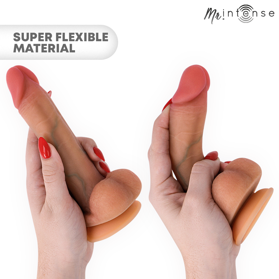 MR INTENSE - GARY S PÉNIS EN SILICONE ULTRA-RÉALISTE AVEC TESTICULES 17,8 CM -Ø- 4,2 CM – Image 2