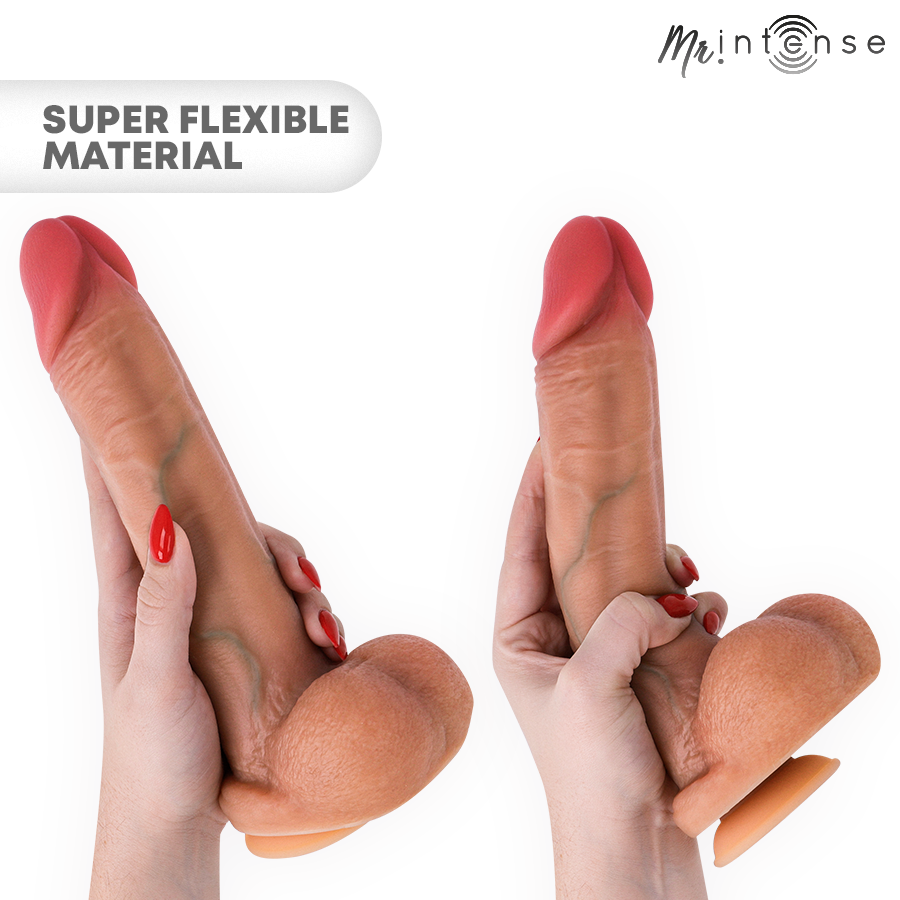 MR INTENSE - GARY XL PÉNIS EN SILICONE ULTRA-RÉALISTE AVEC TESTICULES 25,5 CM -Ø- 5,1 CM – Image 2