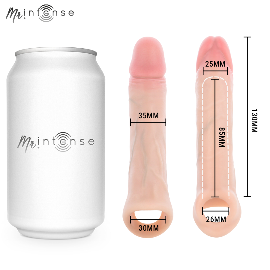 MR INTENSE - SIMON S PROTECTION PÉNALE EN SILICONE 13 CM -Ø- 4 CM – Image 4