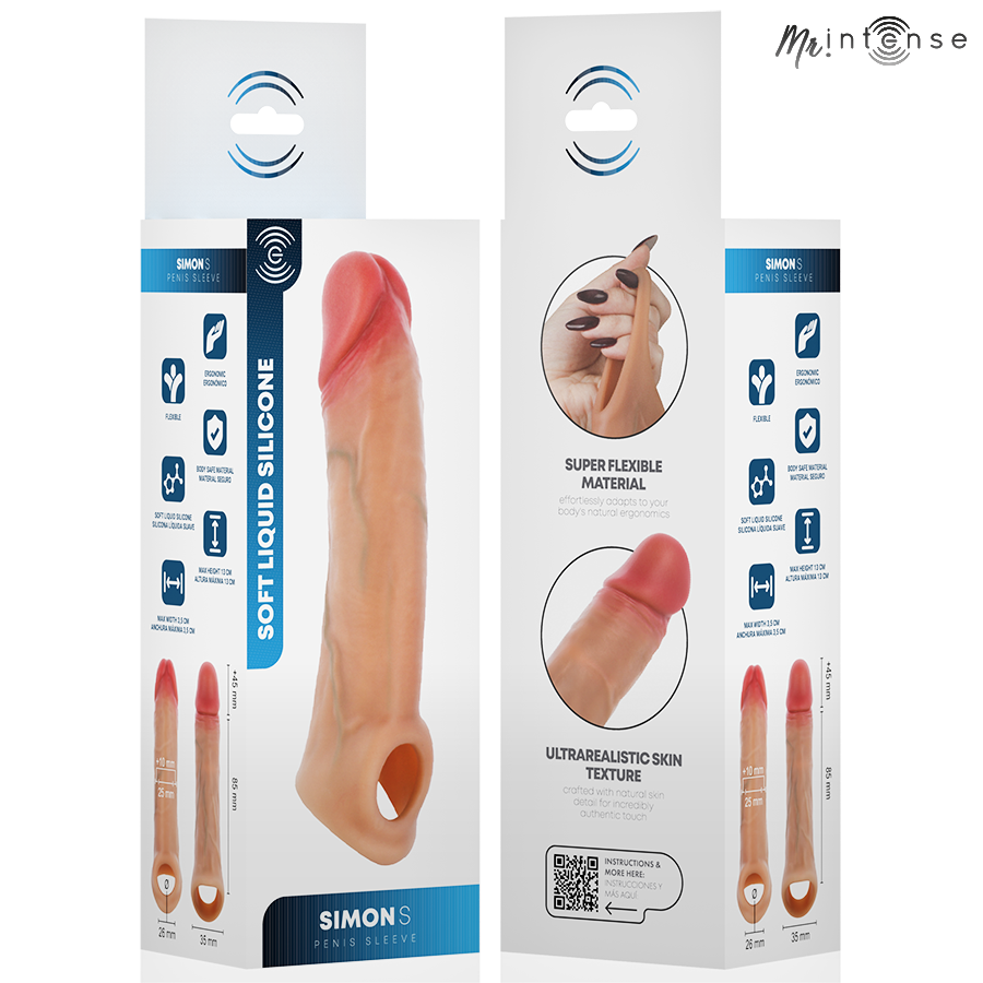 MR INTENSE - SIMON S PROTECTION PÉNALE EN SILICONE 13 CM -Ø- 4 CM – Image 5