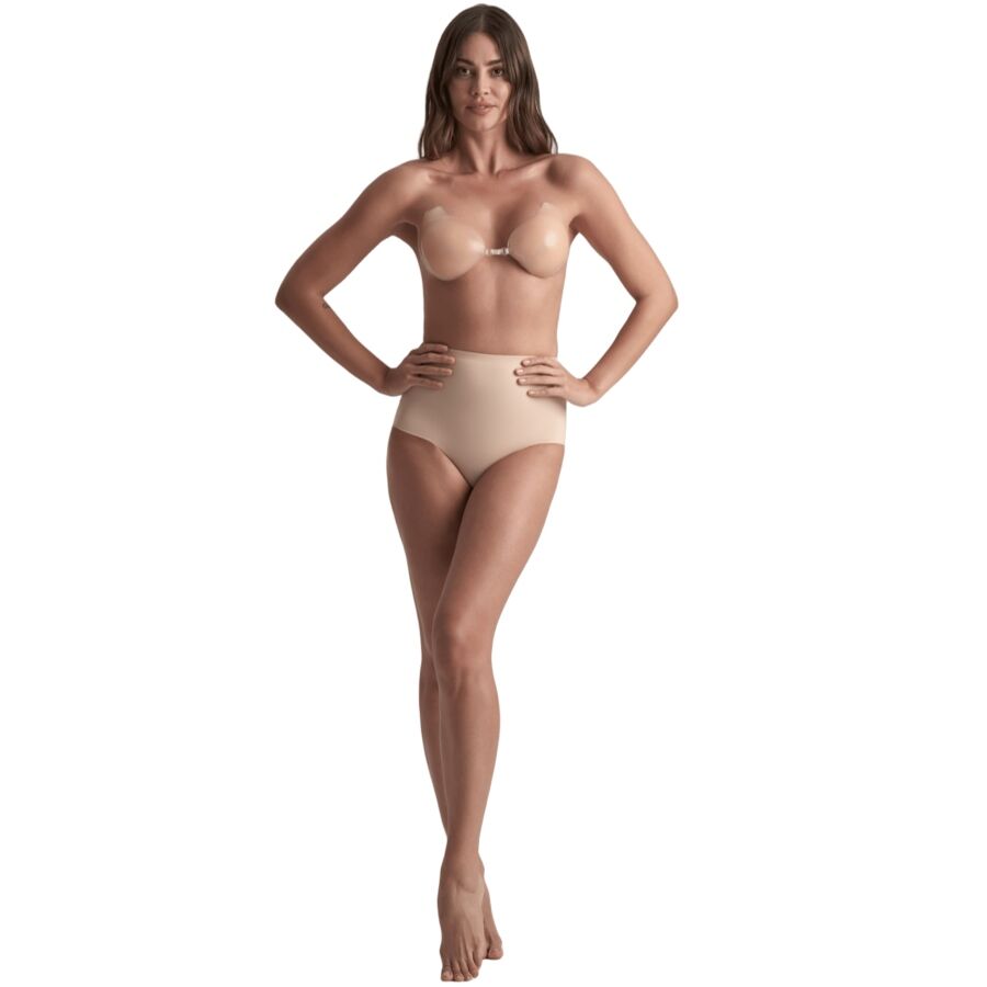 BYE-BRA - COPAS DE SILICONE BEIGE COPA A – Image 4