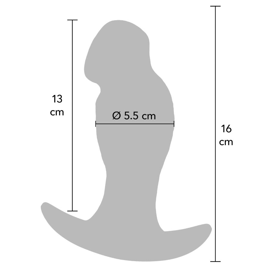 Hidden Desire - Inferno Plug Anal Réaliste 16 Cm 5 Hidden Desire - Inferno Plug Anal Réaliste 16 Cm – Image 5