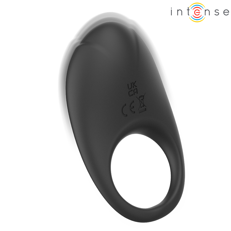 Intense - Merlotte Anillo Vibrador Con Estimulación De Clítoris Negro 3 INTENSE - MERLOTTE ANNEAU VIBRATEUR CON ESTIMULACIÓN DE CLÍTORIS NOIR – Image 3