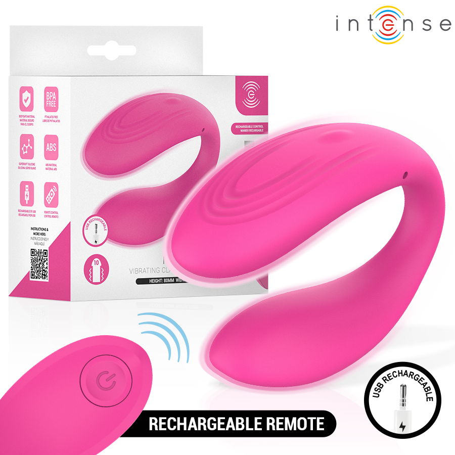 INTENSE - NORA STIMULATEUR À PINCE VIBRANTE ROSE – Image 2
