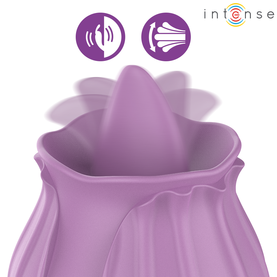 INTENSE - AZALEA FLEUR STIMULANT CLIT 10 VIBRATIONS VIOLET – Image 2