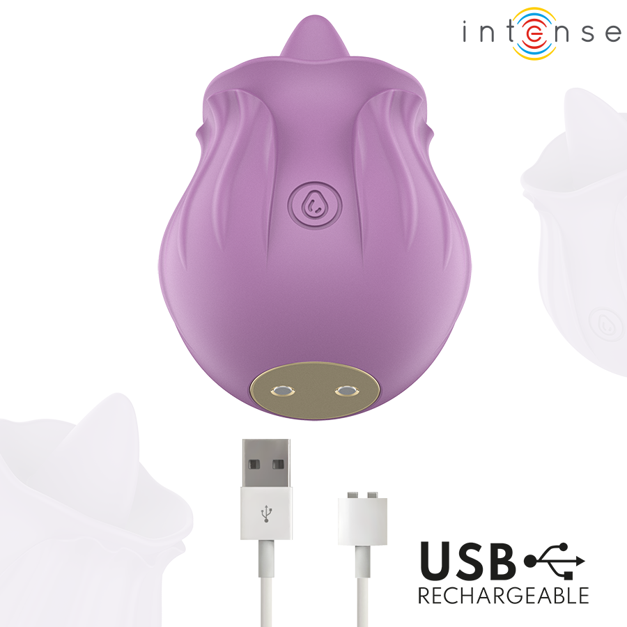 INTENSE - AZALEA FLEUR STIMULANT CLIT 10 VIBRATIONS VIOLET – Image 5