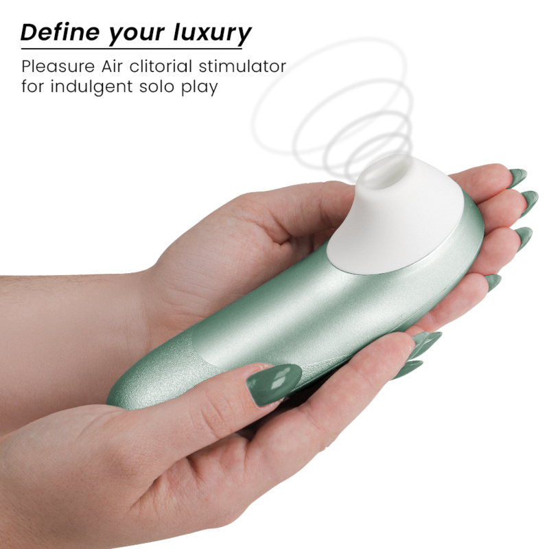 WOMANIZER - STIMULATEUR CLITORIAL PRO VIBRANT VERT SAUGE – Image 3