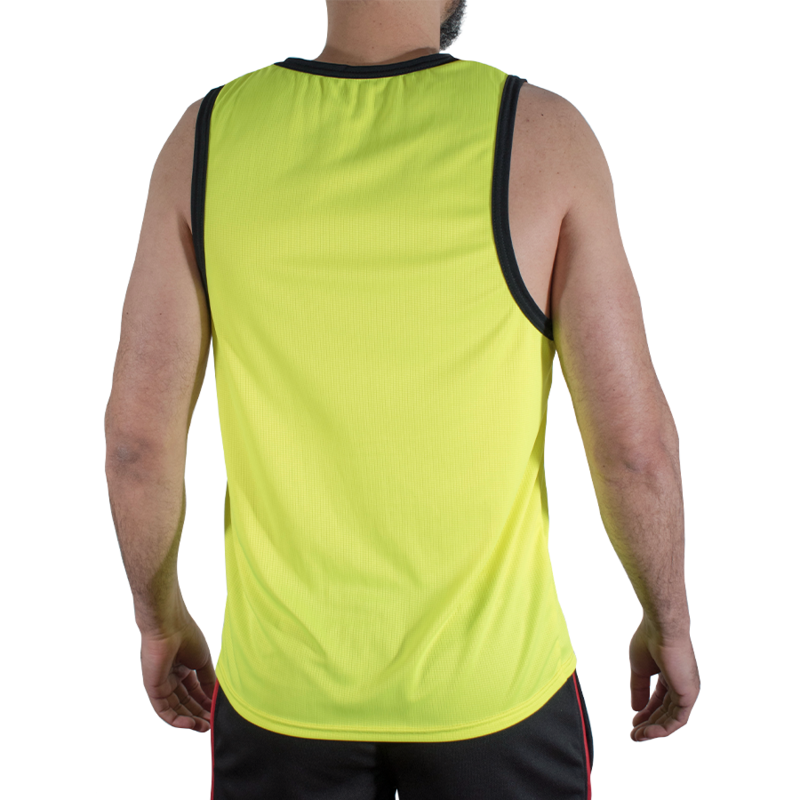 MACHO - CMV001 CAMISETA GYM JAUNE S/M – Image 2