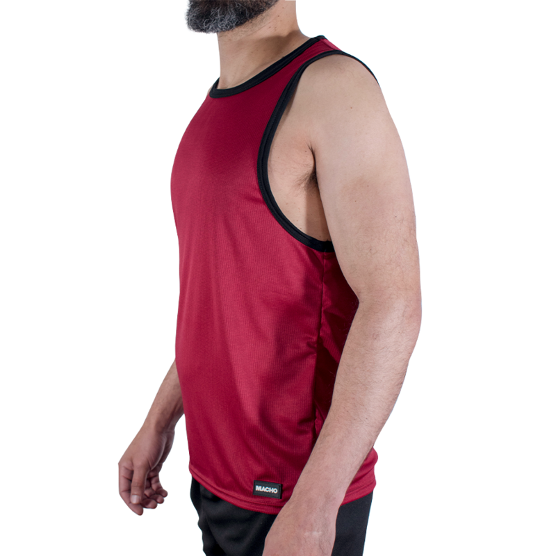 MACHO - CMV003 CAMISETA GYM GRANATE S/M – Image 2