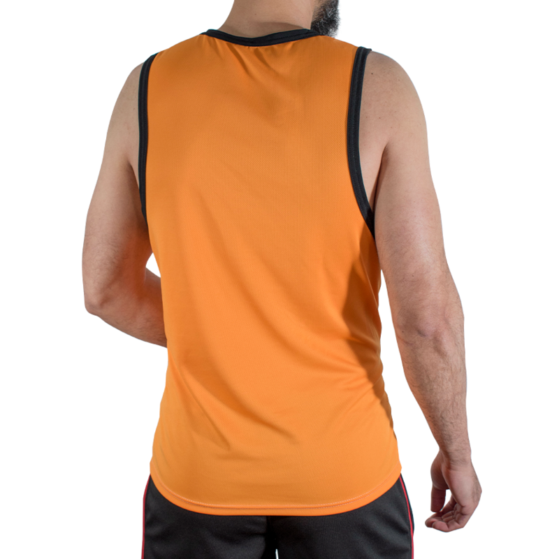 MACHO - CMV005 CAMISETA GYM ORANGE S/M – Image 3