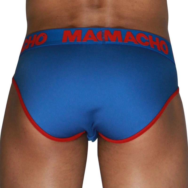 MACHO - MCH005 SLIP CLÁSICO AZULÓN + ROUGE S – Image 3