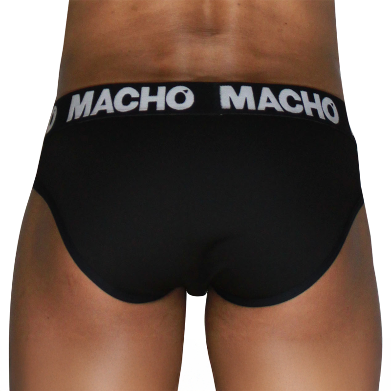 MACHO - MCH007 SLIP CLÁSICO NOIR + NOIR S – Image 3