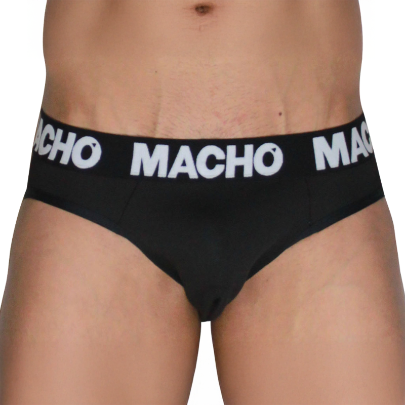 MACHO - MCH007 SLIP CLÁSICO NOIR + NOIR S – Image 2