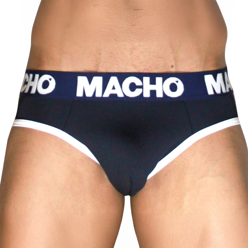 MACHO - MCH008 SLIP CLÁSICO BLEU MARINE S – Image 2