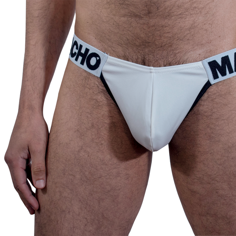 MACHO - MCH009 LATERAL SLIP BLANC S – Image 2