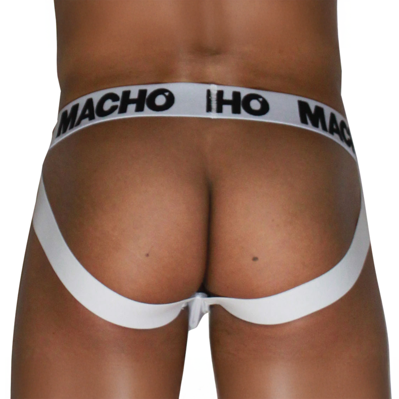 MACHO - MX29BL JOCK BLANC + BLANC S – Image 3
