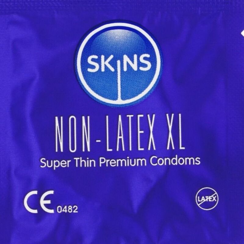 SKINS - PRÉSERVATIFS SANS LATEX PAQUET DE 4, FORMAT XL – Image 3