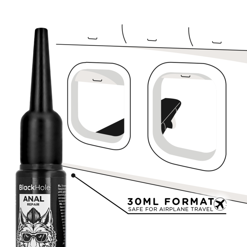 BLACK HOLE - APPLICATEUR DE LUBRIFIANT ANAL TAILLE S 30 ML – Image 5